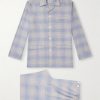 Kelburn 52 Checked Cotton Pyjama Set Kelburn 52 Checked Cotton Pyjama Set