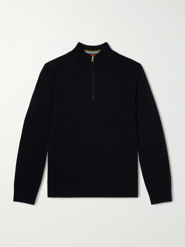 Merino Wool Half-Zip Sweater Merino Wool Half-Zip Sweater