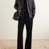 Leather Bomber Jacket - OU Leather Bomber Jacket - OU