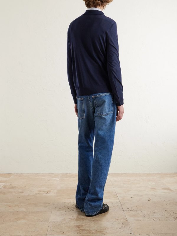 Merino Wool Polo Shirt - BK Merino Wool Polo Shirt - BK