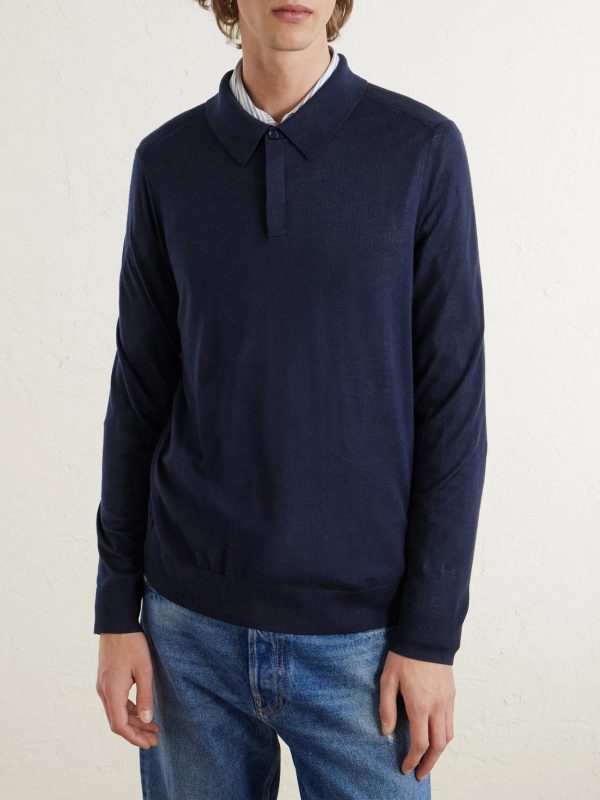 Merino Wool Polo Shirt - FR Merino Wool Polo Shirt - FR
