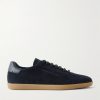232 Leather-Trimmed Suede Sneakers 232 Leather-Trimmed Suede Sneakers