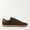 232 Leather-Trimmed Suede Sneakers 232 Leather-Trimmed Suede Sneakers
