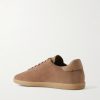 232 Leather-Trimmed Suede Sneakers - BK 232 Leather-Trimmed Suede Sneakers - BK