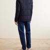 Quilted Wool-Twill Down Blazer - BK Quilted Wool-Twill Down Blazer - BK