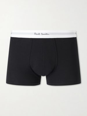 Seven-Pack Stretch Organic Cotton-Jersey Boxer Briefs