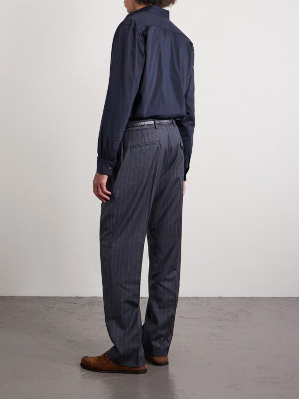 Slim-Fit Cotton-Jersey Shirt - BK Slim-Fit Cotton-Jersey Shirt - BK