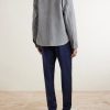 Tapered Pleated Checked Wool Trousers - BK Tapered Pleated Checked Wool Trousers - BK