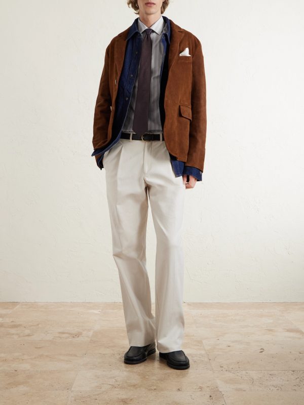 Slim-Fit Striped Cotton-Poplin Shirt - FR Slim-Fit Striped Cotton-Poplin Shirt - FR