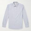 Slim-Fit Striped Cotton-Poplin Shirt Slim-Fit Striped Cotton-Poplin Shirt
