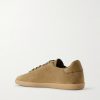 232 Leather-Trimmed Suede Sneakers - BK