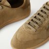 232 Leather-Trimmed Suede Sneakers - CU