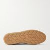 232 Leather-Trimmed Suede Sneakers - E1
