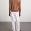 Merino Wool Half-Zip Sweater - BK