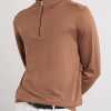 Merino Wool Half-Zip Sweater - FR