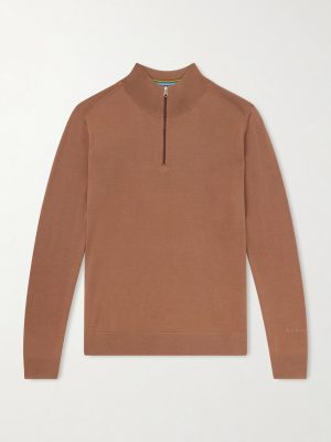 Merino Wool Half-Zip Sweater Merino Wool Half-Zip Sweater