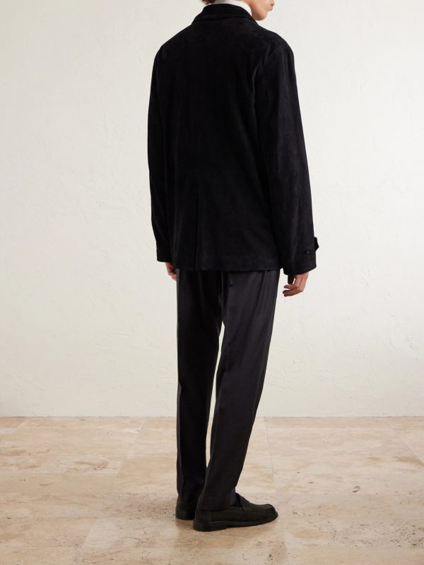 Suede Jacket - BK Suede Jacket - BK