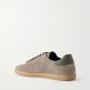 232 Leather-Trimmed Suede Sneakers - BK
