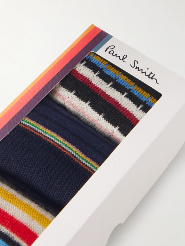 Three-Pack Cotton Socks - E1 Three-Pack Cotton Socks - E1