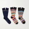 Three-Pack Cotton Socks Three-Pack Cotton Socks