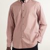 Button-Down Collar Checked Cotton-Poplin Shirt - FR Button-Down Collar Checked Cotton-Poplin Shirt - FR