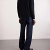 Stripe-Trimmed Merino Wool Polo Shirt - BK