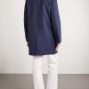 Cotton-Blend Gabardine Coat - BK Cotton-Blend Gabardine Coat - BK