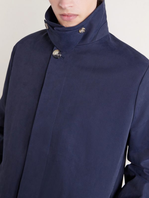 Cotton-Blend Gabardine Coat - CU Cotton-Blend Gabardine Coat - CU