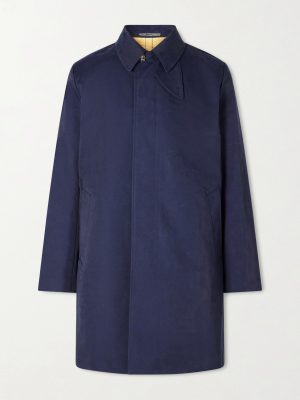 Cotton-Blend Gabardine Coat