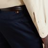 Straight-Leg Cotton-Blend Twill Trousers - E2 Straight-Leg Cotton-Blend Twill Trousers - E2