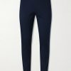 Straight-Leg Cotton-Blend Twill Trousers Straight-Leg Cotton-Blend Twill Trousers
