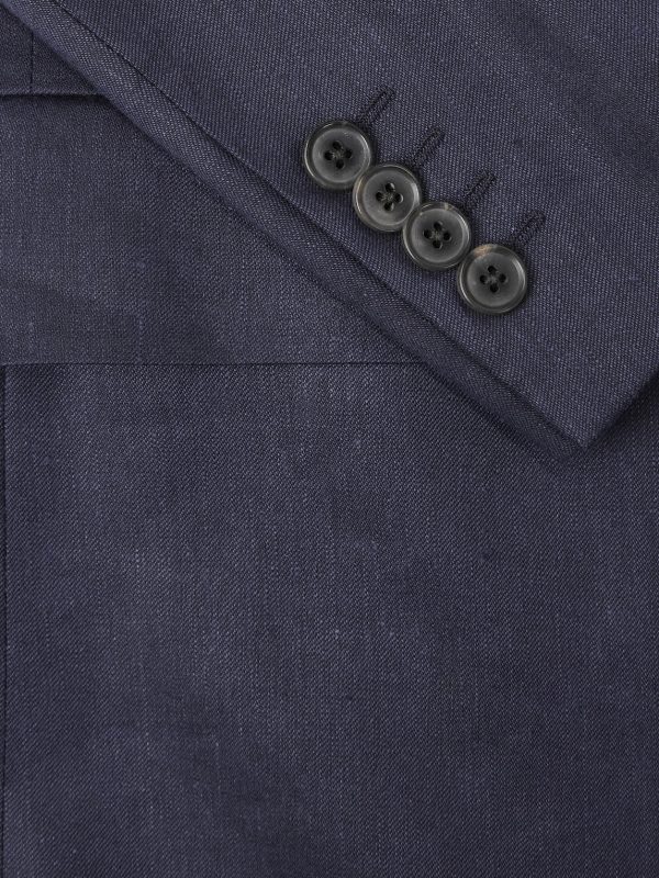 Slim-Fit Linen and Virgin Wool-Blend Suit Jacket - CU Slim-Fit Linen and Virgin Wool-Blend Suit Jacket - CU
