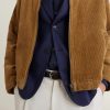 Slim-Fit Linen and Virgin Wool-Blend Suit Jacket - E2 Slim-Fit Linen and Virgin Wool-Blend Suit Jacket - E2