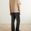 Embroidered Cotton-Blend Shirt - BK Embroidered Cotton-Blend Shirt - BK