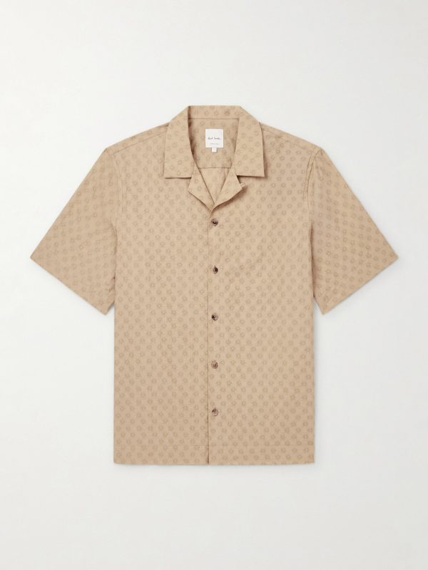 Embroidered Cotton-Blend Shirt Embroidered Cotton-Blend Shirt