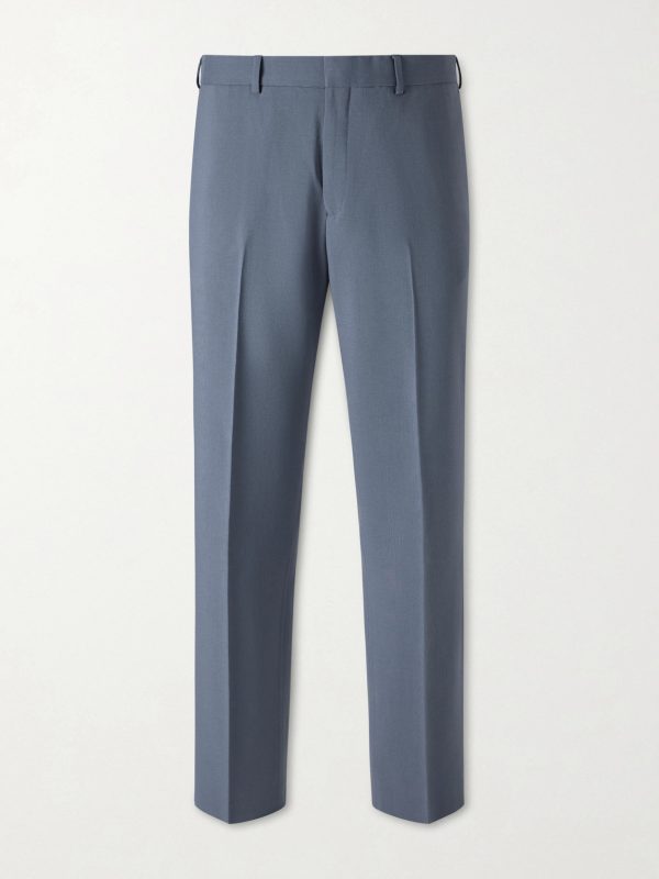 Straight-Leg Wool Trousers Straight-Leg Wool Trousers