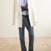 Straight-Leg Wool Trousers - OU Straight-Leg Wool Trousers - OU