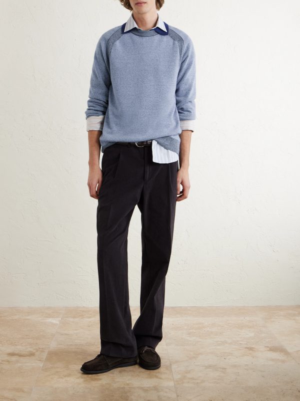 Ribbed Wool Sweater - OU Ribbed Wool Sweater - OU