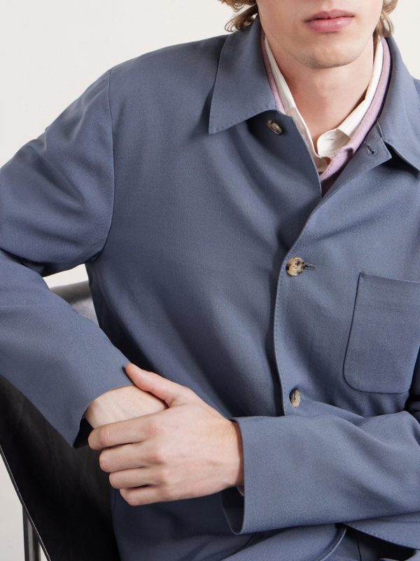 Grain de Poudre Wool Jacket - CU