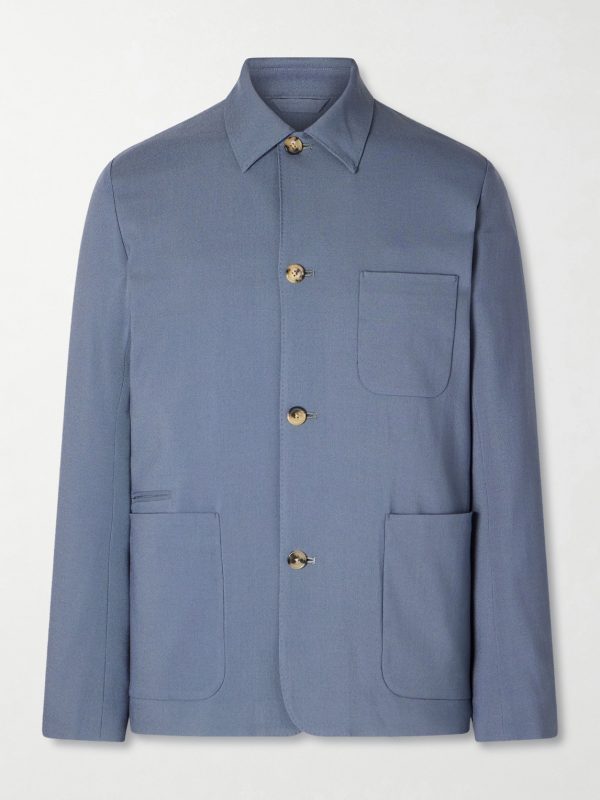 Grain de Poudre Wool Jacket