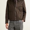 Cotton-Blend Twill Jacket - FR