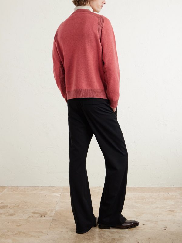 Ribbed Wool Sweater - BK