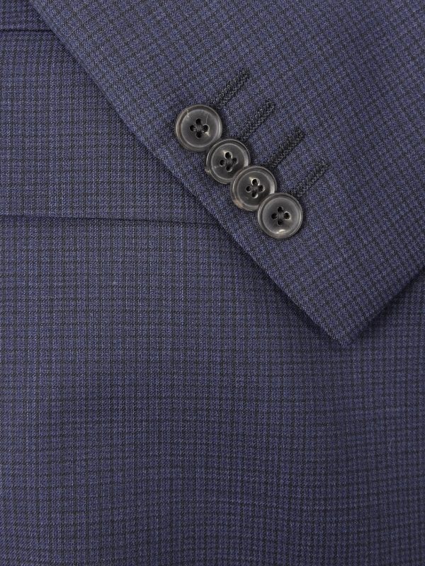 Slim-Fit Checked Wool Suit Jacket - CU Slim-Fit Checked Wool Suit Jacket - CU