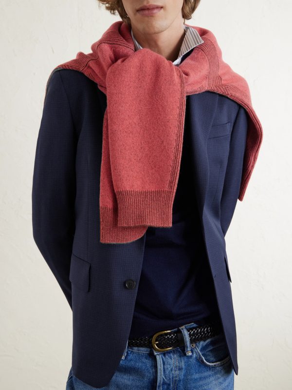 Slim-Fit Checked Wool Suit Jacket - E2 Slim-Fit Checked Wool Suit Jacket - E2