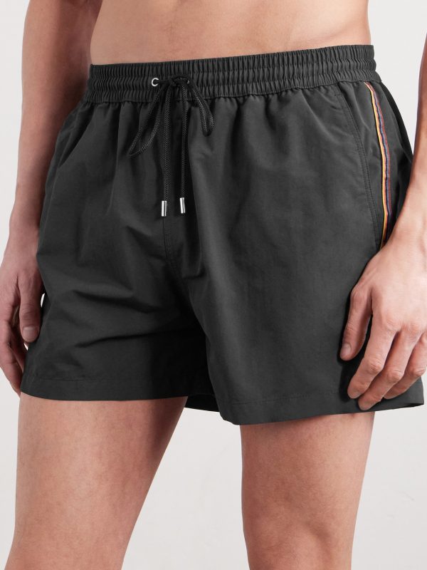 Straight-Leg Short-Length Recycled Swim Shorts - FR