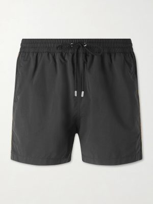 Straight-Leg Short-Length Recycled Swim Shorts Straight-Leg Short-Length Recycled Swim Shorts