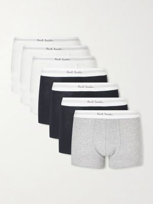 Set of Seven Organic Cotton-Blend Jersey Boxer Briefs Set of Seven Organic Cotton-Blend Jersey Boxer Briefs