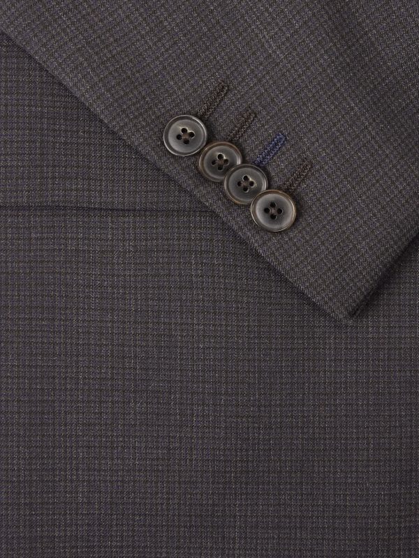 Brierley Slim-Fit Houndstooth Wool Suit Jacket - CU Brierley Slim-Fit Houndstooth Wool Suit Jacket - CU