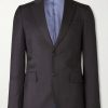 Brierley Slim-Fit Houndstooth Wool Suit Jacket Brierley Slim-Fit Houndstooth Wool Suit Jacket