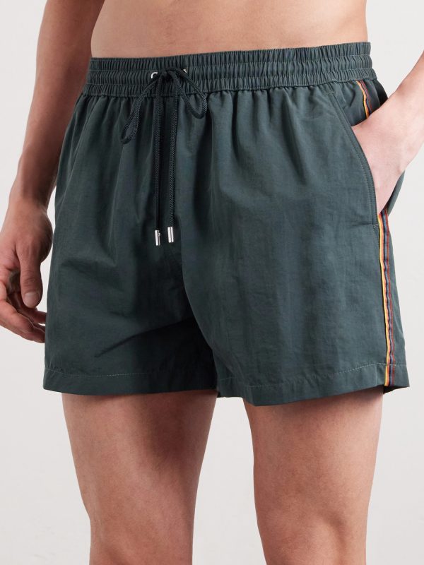 Straight-Leg Short-Length Recycled Swim Shorts - FR Straight-Leg Short-Length Recycled Swim Shorts - FR